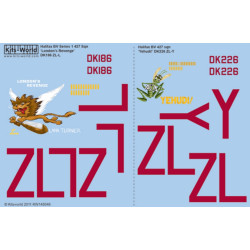 Kits World Kw148046 1/48 Decal For Handley Page Halifax Londons Revenge