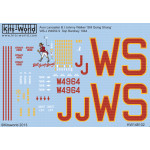 Kits World Kw148102 1/48 Decal For Avro Lancaster B.i Johnny Walker