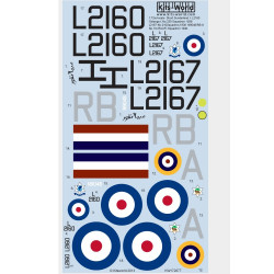 Kits World Kw172077 1/72 Decal For Mk.i Sunderlands Accessories For Aircraft