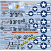 Kits World Kw172179 1/72 Decal For P-51b P-51d North American Mustangs