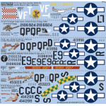 Kits World Kw172179 1/72 Decal For P-51b P-51d North American Mustangs