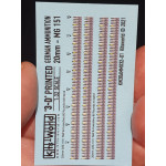 Kits World Kw3da3201 1/32 German 20mm Mg 151 Ball And Incendiary 80 Rounds With Band 320 Rounds
