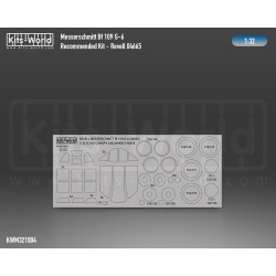 Kits World Kwm32-1001 1/32 Mask Junkers Ju 88a-1 Outside Canopy/Wheels Revell