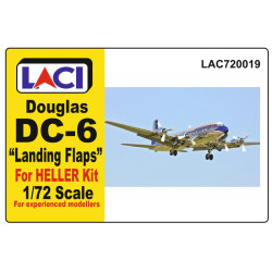 Laci 720019 1/72 Landing Flaps For Douglas Dc-6 For Heller Model Kit