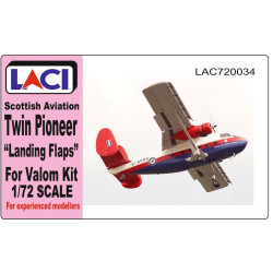 Laci 720034 1/72 Landing Flaps For Twin Pioneer Valom Kit Scottish Aviation