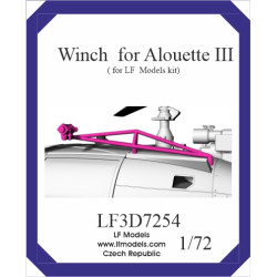 Lf Models 3d7254 1/72 Winch For Alouette Iii For Lf Models