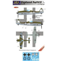 Lf Models C72100 1/72 Captured Fw 190f Part Iii.
