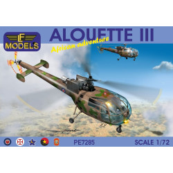 Lf Models Pe7285 1/72 Alouette Iii African Adventure Rhodesia Portugal Saaf Angola Bophuthatswana