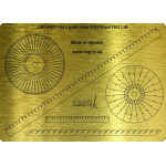 Lmg Ba-48061 1/48 Fan Guide Vanes Rolls-royce F402 Thickness 0/2mm