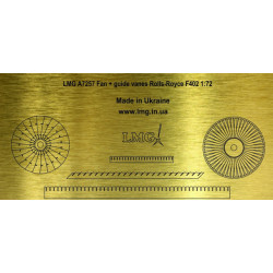 Lmg Ba-72061 1/72 Fan/ Guide Vanes Rolls-royce F402