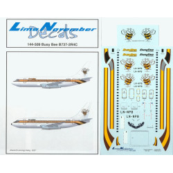 Lima November Decals 144-509 1/144 Busy Bee Boeing 737-200