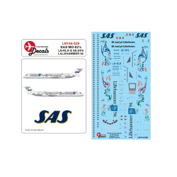 Lima November Decals 144-529 1/144 Sas Md-82 Lillehammer 94 Colours