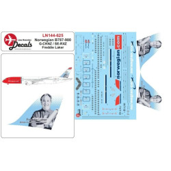 Lima November Decals 144-625 1/144 Norwegian B787-900 G-cknz/Se-rxz Freddie Laker