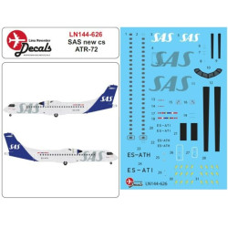Lima November Decals 144-626 1/144 Nsas Atr-72 New Cs