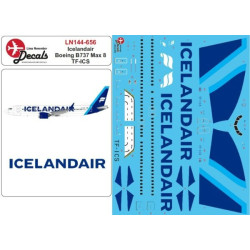 Lima November Decals 144-656 1/144 Icelandair Boeing B737 Max 8 Tf-ics
