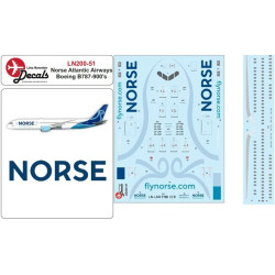 Lima November Decals 200-51 1/200 Norse B787-900
