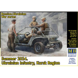 Master Box 35247 1/35 Russian Ukrainian War Series Summer 2024 Ukrainian Infantry Kursk Region