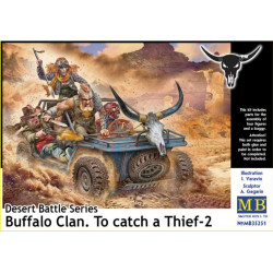 Master Box 35251 1/35 Desert Battle Series. Buffalo Clan To Catch A Thief-2