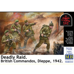 Master Box 35252 1/35 Deadly Raid British Commandos Dieppe 1942