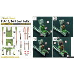 Metallic Details Mdp72023 1/72 F/A-18 T-45 Seat Belts