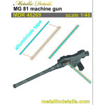 Metallic Details Mdr48269 1/48 Mg 81 Machine Gun