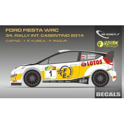 Mf-zone Dc2419 1/24 Ford Fiesta Wrc Kubica34 Rally Internazionale Casentino 2014