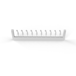 Mf-zone P33 1/24 Hose Connectors 30 / 0.5 Mm 10 Pcs 3d Print
