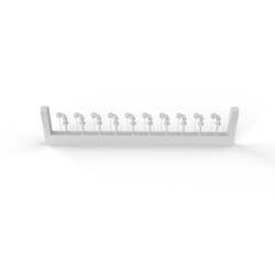 Mf-zone P36 1/24 Hose Connectors 90 / 0.5 Mm 10 Pcs 3d Print