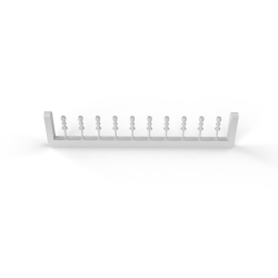 Mf-zone P37 1/24 Hose Connectors 90 / 0.5 Mm 10 Pcs 3d Print