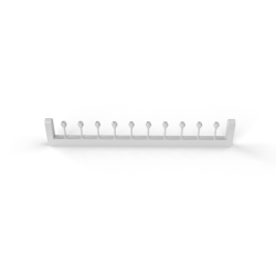 Mf-zone P38 1/24 Hose Connectors Short 0.5 Mm 10 Pcs 3d Print
