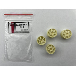 Mf-zone Tk2472 1/24 Speedline 2013c Wheels 6/4 4pcs Resin Wheels