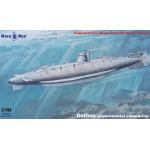 Mikro Mir 144-037 1/144 Delfino Submarine Plastic Model Kit