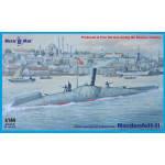 Mikro Mir 144-040 1/144 Nordenfelt 2 Steam-powered Submarine Plastic Model Kit