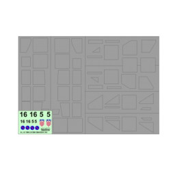 Model Maker D32147 1/32 Mig-21umd Croatian 165 Display Plane