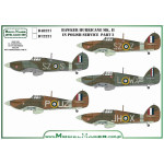 Model Maker D72227 1/72 Hawker Hurricane Mk Ii/Iv In Polish Service Part 2