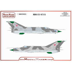 Model Maker Sd322023 1/32 Mig-21mf 7812 Kopia Decal For Aircraft