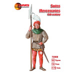 Mars Figures 72068 - 1/72 - Swiss Mercenaries 15th century 42 figures