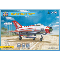 ModelSvit 72043 - 1/72 MiG-21 F-13 "007", scale plastic model kit