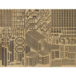 Orel385/1 1/200 Photo-etching For Paper Model Bouvet