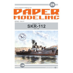 Orel376 1/200 Skr 112 Of The Project 159a Ussr 1968 Series Navy Paper Model Kit