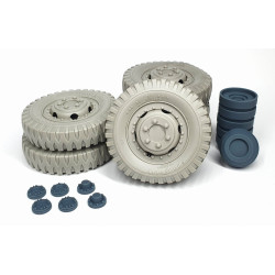 Pimp My Miniatures 16s-012 1/16 M8 Greyhound Road Wheels Weighted