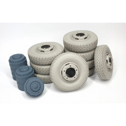 Pimp My Miniatures 16s-014 1/16 Sd.kfz 234 Road Wheels Set With Spare Weighted Type 1