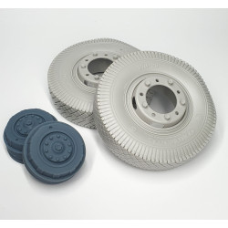 Pimp My Miniatures 16s-032 1/16 Sd.kfz 234 Road Wheels 2pcs Type 6 Weighted