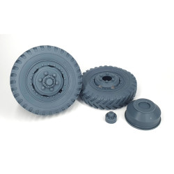 Pimp My Miniatures 16s-070 1/16 M3 Halftrack Front Wheels Weighted Type 2