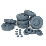 Pimp My Miniatures Afvs35-052 1/35 Sd.kfz 234 Road Wheels Set With Spare Weighted Type 1