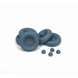 Pimp My Miniatures Afvs35-059 1/35 Vw Kubelwagen Ballon Road Wheels Weighted Type 2