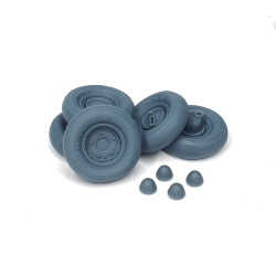 Pimp My Miniatures Afvs35-060 1/35 Vw Kubelwagen Ballon Road Wheels Weighted Type 3