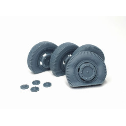 Pimp My Miniatures Afvs35-078 1/35 Sd.kfz 234 Road Wheels Flat Tires Set 4 Pcs Type 1