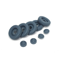 Pimp My Miniatures Afvs35-125 1/35 Vw Typ 82e Kafer Road Wheels Weighted Type 3