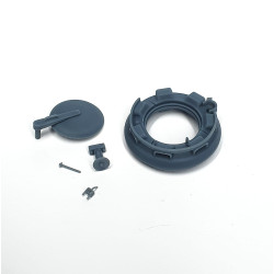 Pimp My Miniatures Afvs35-168 1/35 Cupola For Tiger Ii Bolted With Drain Slits